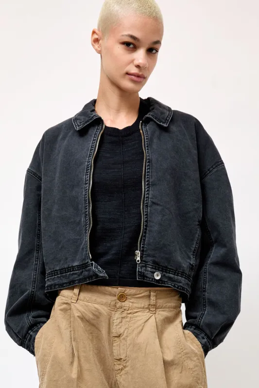 YMC Spencer Jacket in Charcoal made by YMC