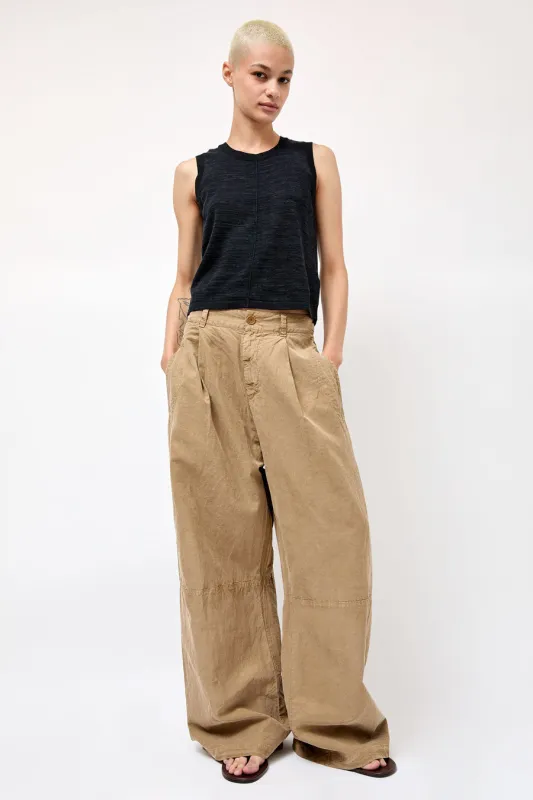 YMC Dropout Trouser in Taupe made by YMC