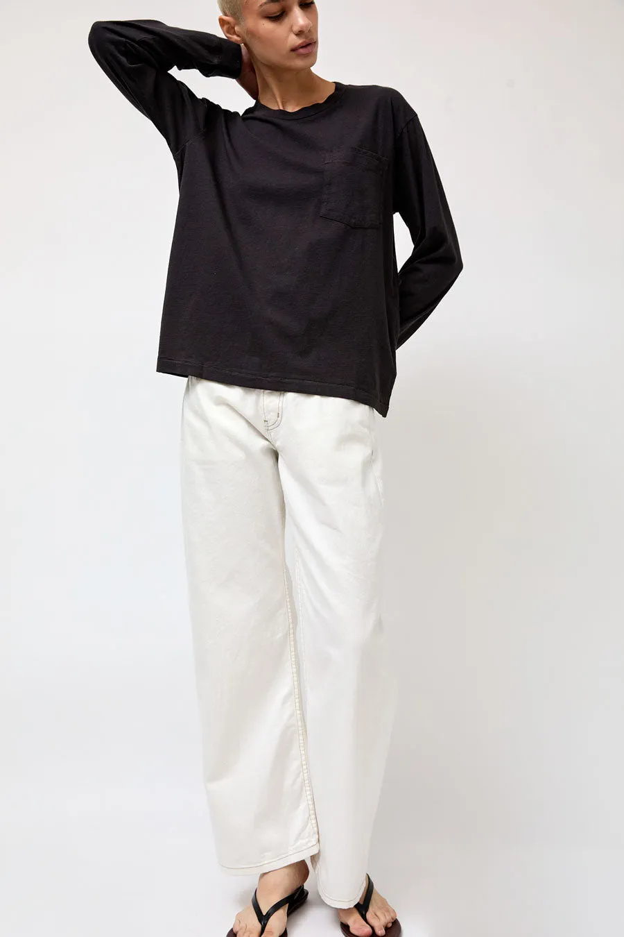 B Sides Double Pocket Tee in Faded Black sold by No. 6 product image thumbnail 5