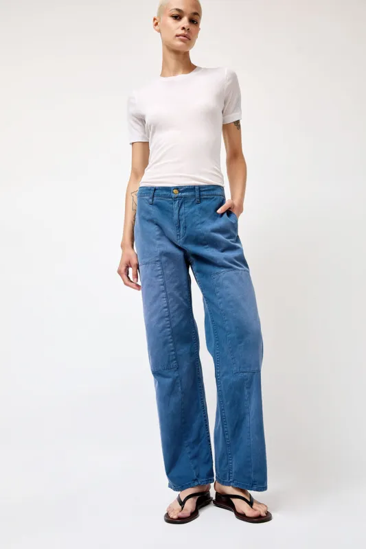 B Sides Painter Jean in Delft Blue made by B Sides Jeans