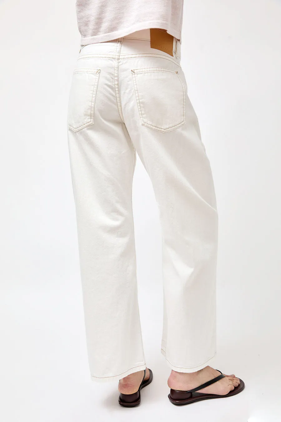 B Sides Floppy Jean in Chalk White sold by No. 6 product image thumbnail 5