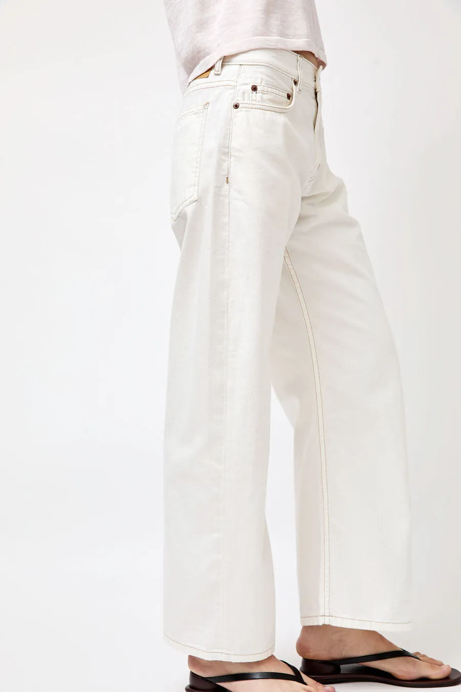 B Sides Floppy Jean in Chalk White sold by No. 6 product image thumbnail 2