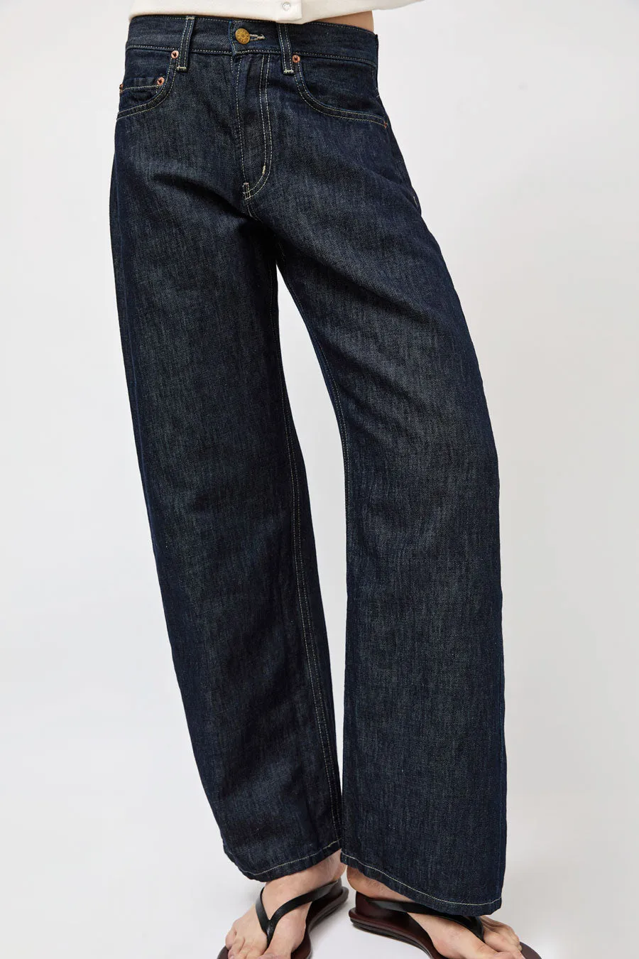 B Sides Floppy Jean in Indigo Rinse sold by No. 6 product image thumbnail 3