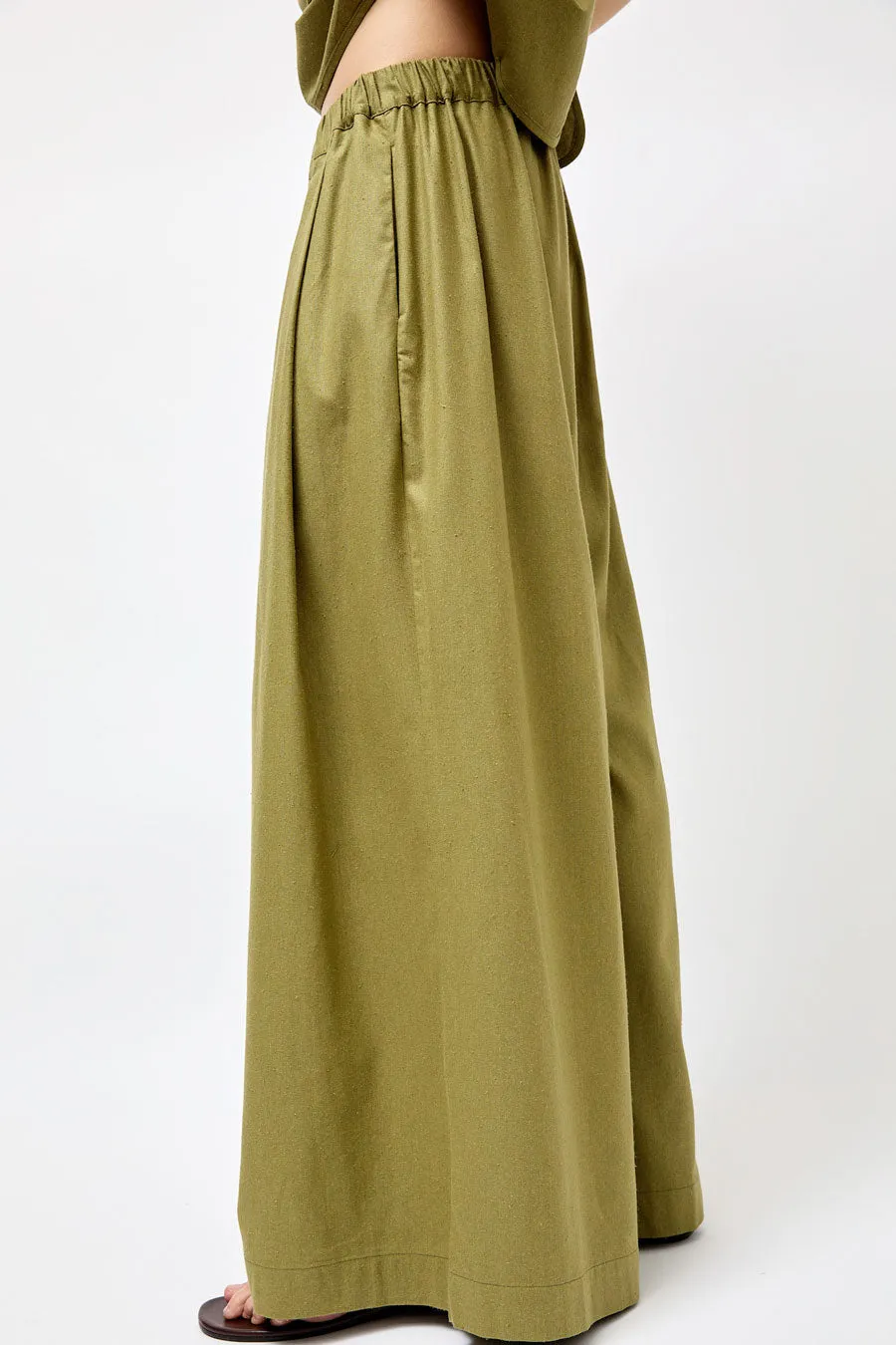 Baserange Avi Pants in Lua Green sold by No. 6 product image thumbnail 2