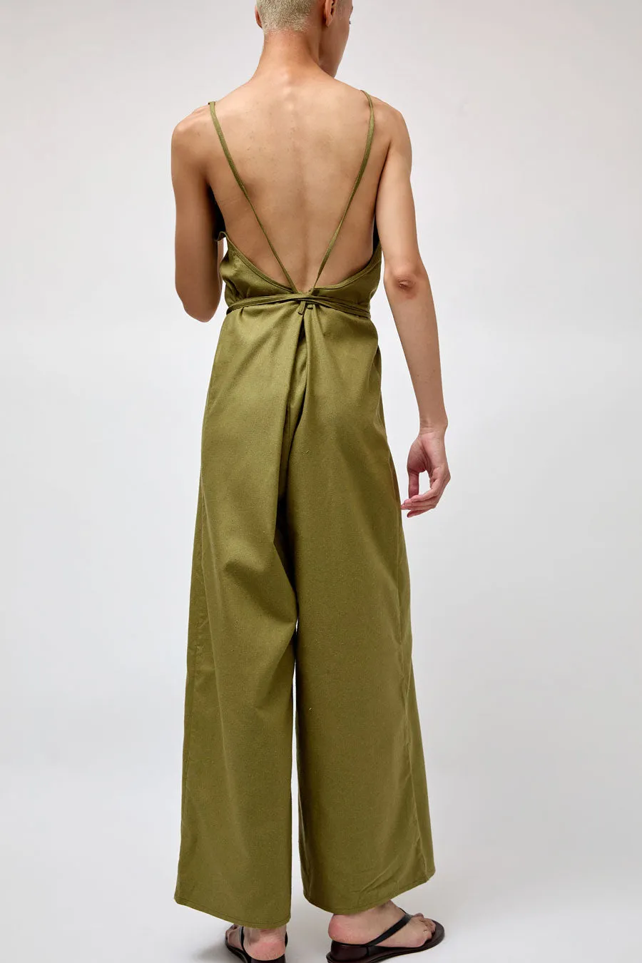 Baserange Otay Jumpsuit in Lua Green sold by No. 6 product image thumbnail 3