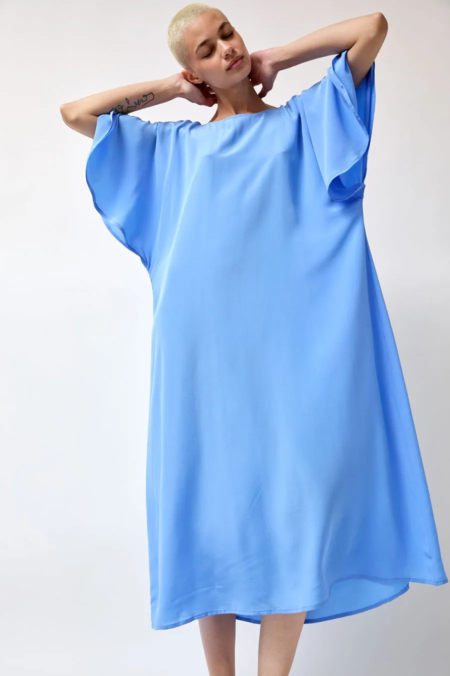 Baserange Rene Dress in Calder Blue sold by No. 6 product image thumbnail 3