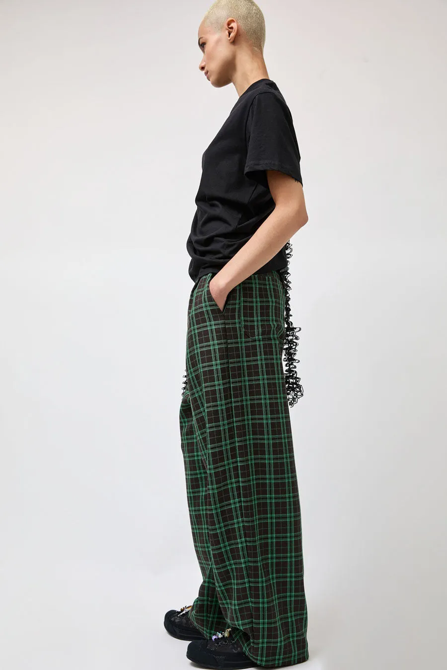 Collina Strada Catchfly Pant in Jade Plaid sold by No. 6 product image thumbnail 5