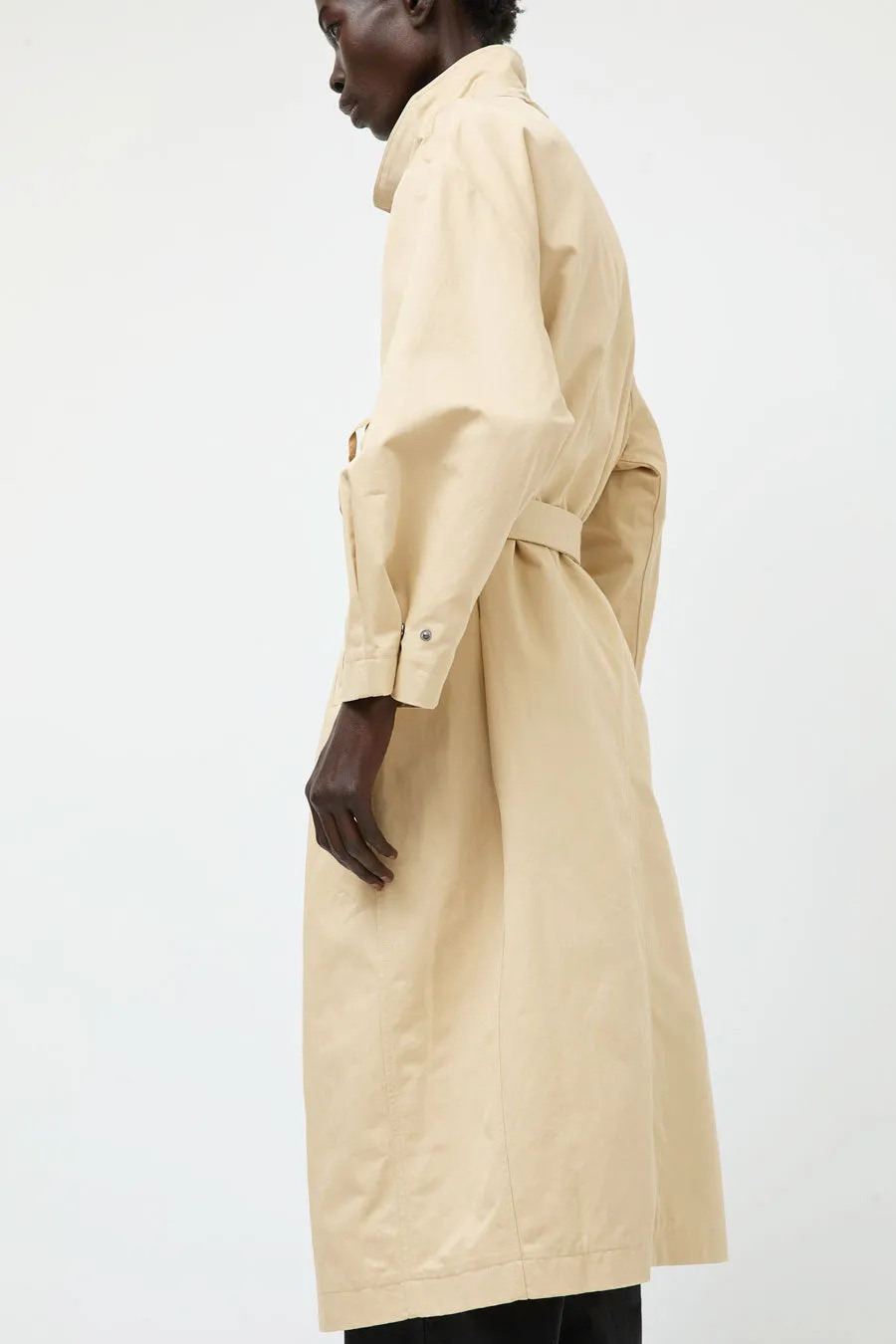 Deiji Studios Longline Jacket in Beige sold by No. 6 product image thumbnail 3