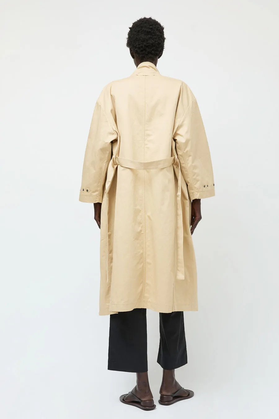 Deiji Studios Longline Jacket in Beige sold by No. 6 product image thumbnail 5