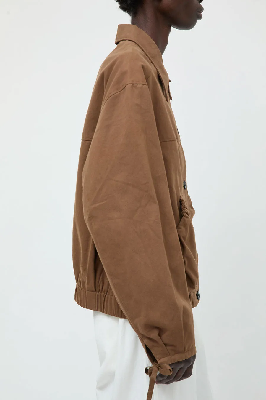 Deiji Studios Button Up Jacket in Brown sold by No. 6 product image thumbnail 4