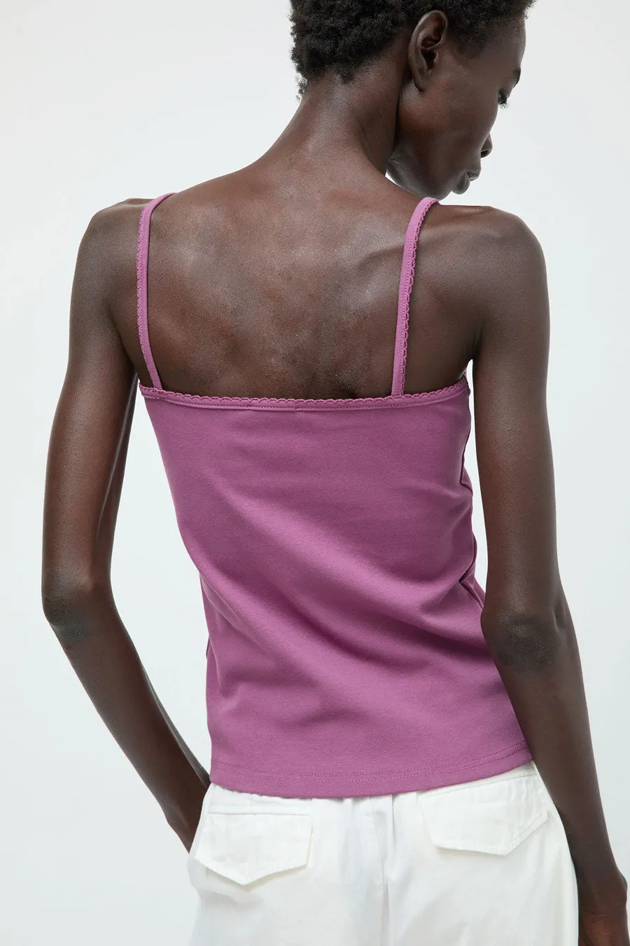 Deiji Studios Scallop Tank in Berry sold by No. 6 product image thumbnail 3