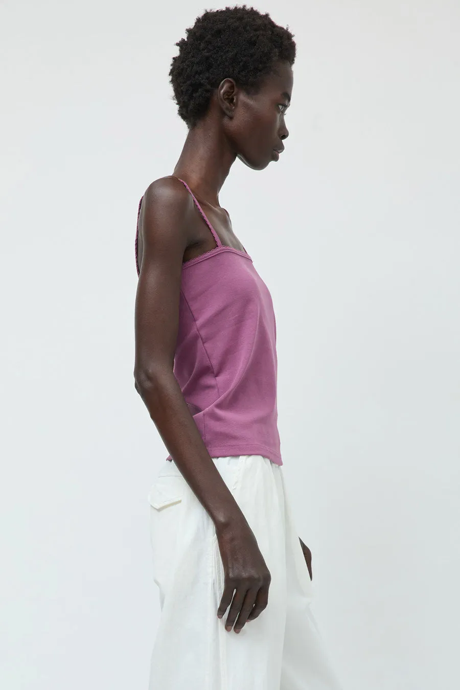 Deiji Studios Scallop Tank in Berry sold by No. 6 product image thumbnail 4
