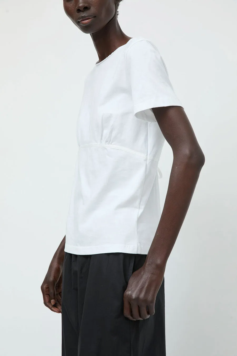 Deiji Studios Tape Tee in White sold by No. 6 product image thumbnail 3