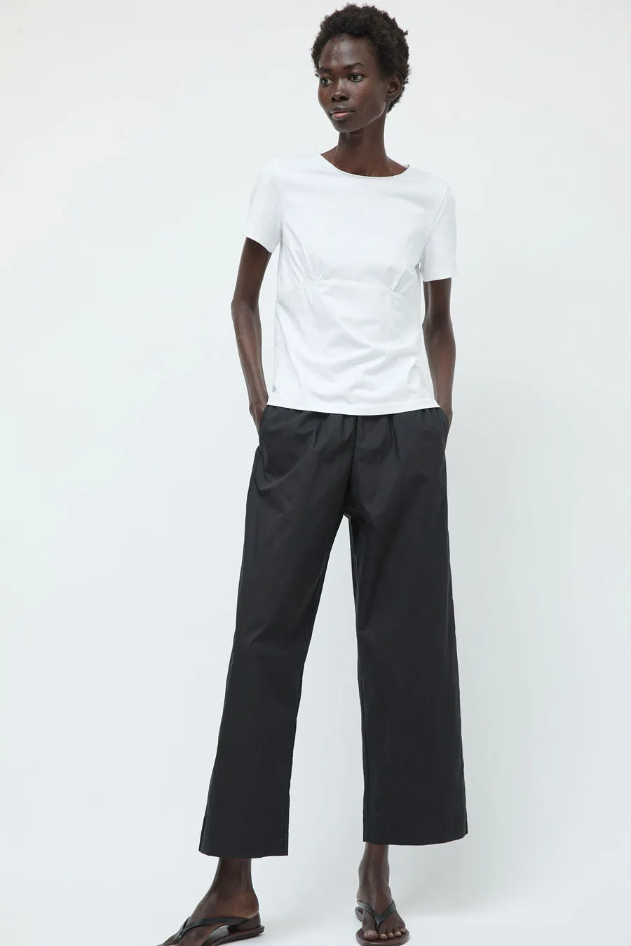 Deiji Studios Ease Trouser in Black sold by No. 6