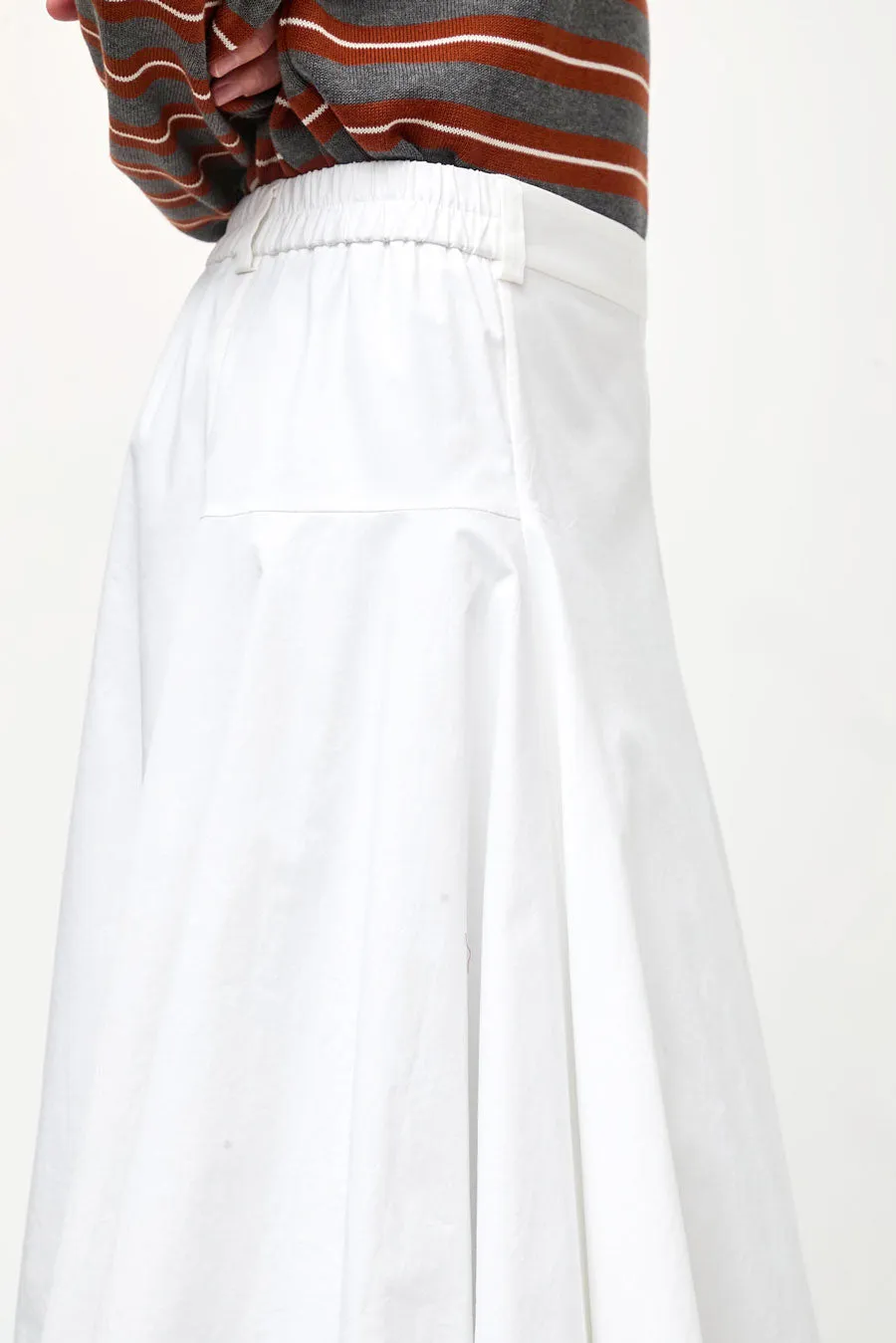 CORDERA Cotton Voluminous Skirt in White sold by No. 6 product image thumbnail 5