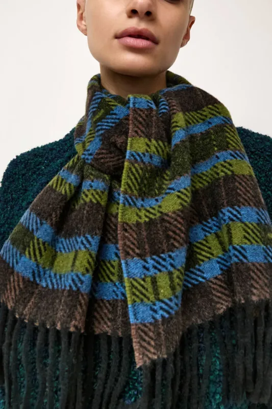 Henrik Vibskov Alpini Scarf in Blue made by Henrik Vibskov