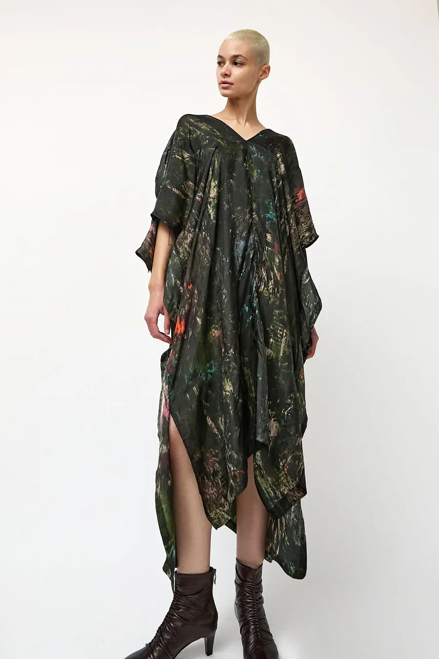 Henrik Vibskov Uncut Kaftan in Swamp Reflections sold by No. 6