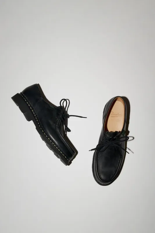 Paraboot Michael Shoe in Lisse Noir sold by No. 6