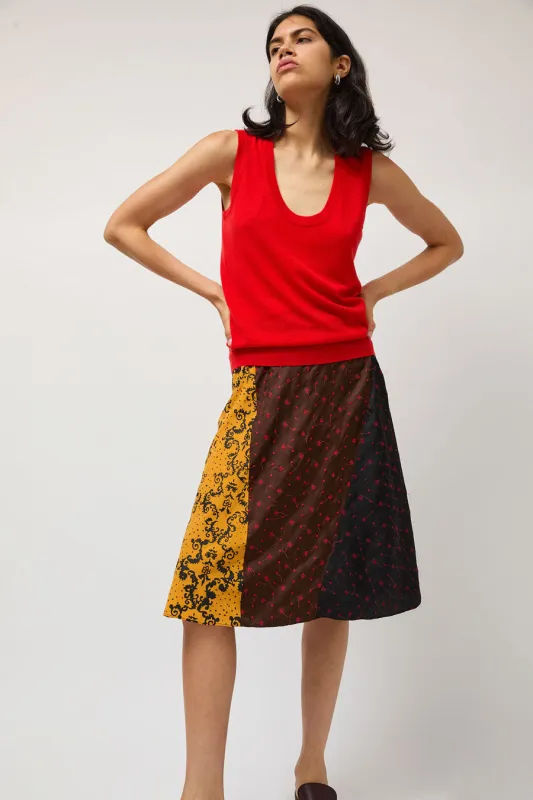 6397 Scraps Skirt in Multi made by 6397