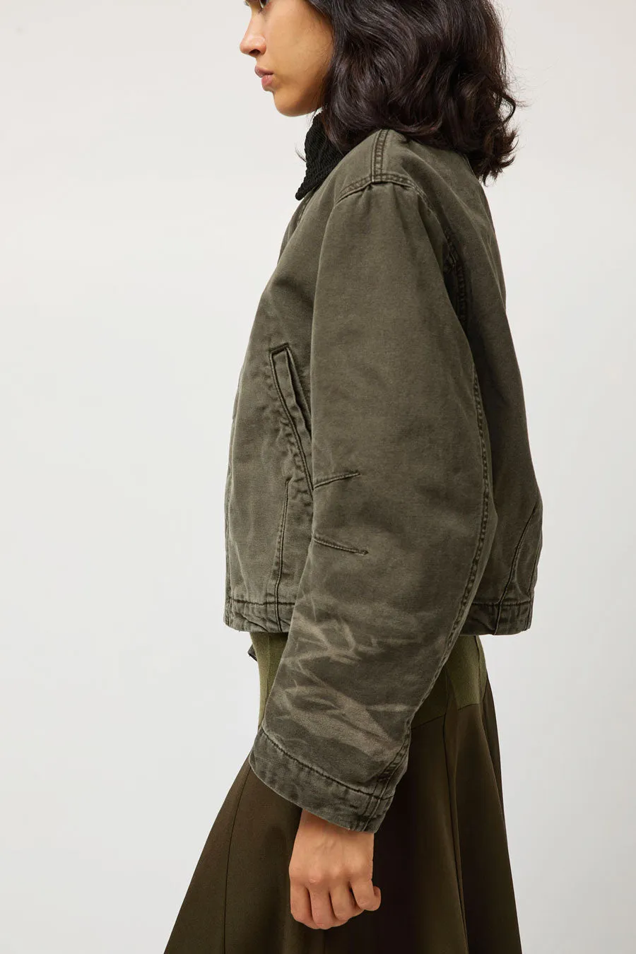 6397 Flight Jacket in Olive sold by No. 6 product image thumbnail 4