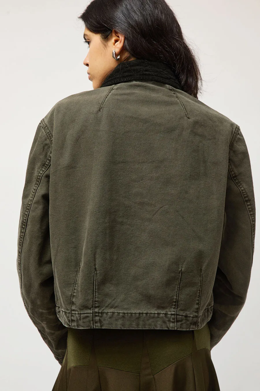 6397 Flight Jacket in Olive sold by No. 6 product image thumbnail 3