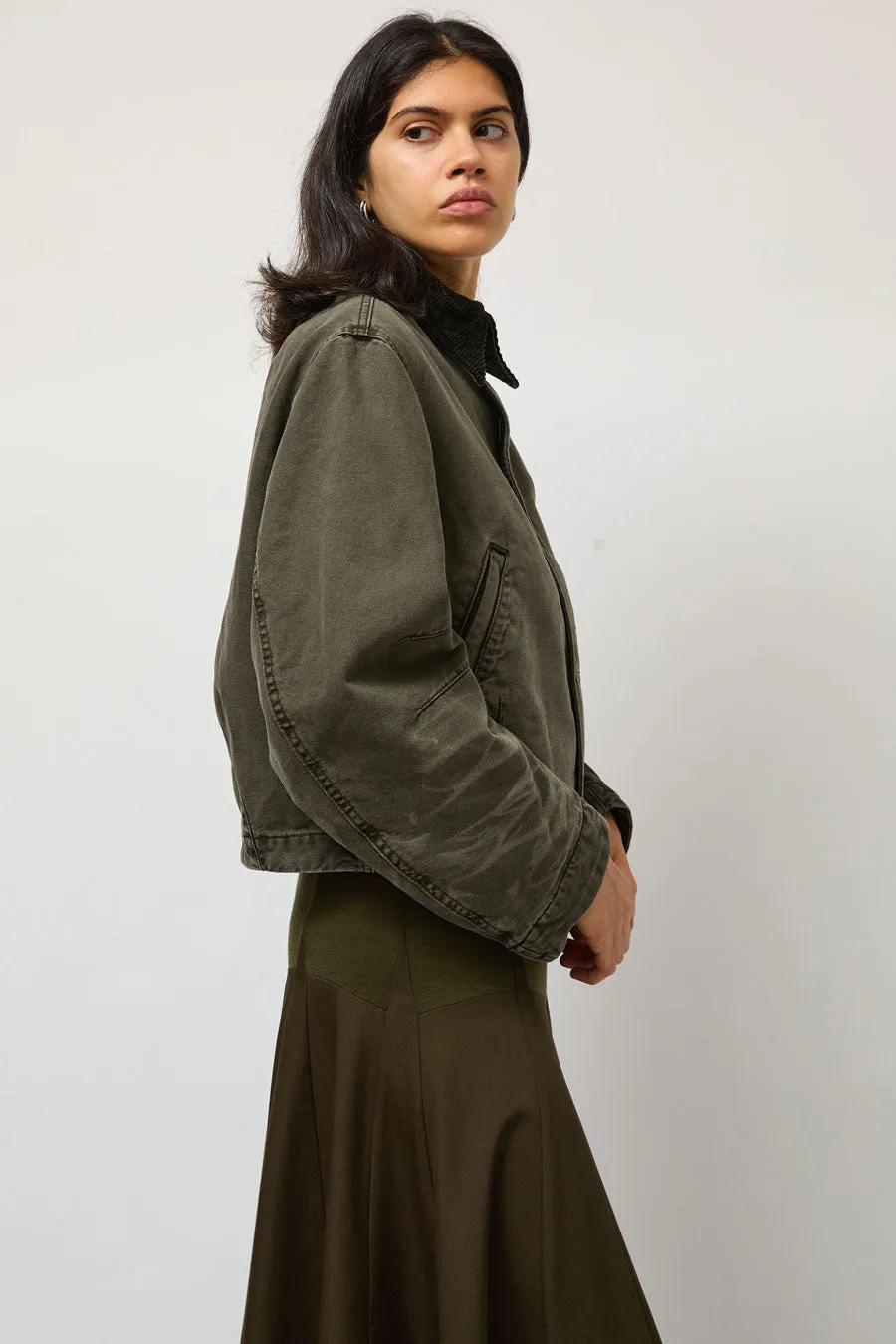 6397 Flight Jacket in Olive sold by No. 6 product image thumbnail 2