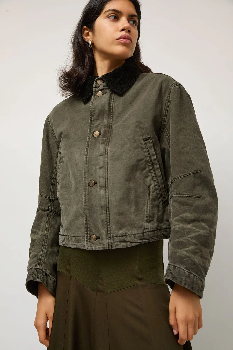 6397 Flight Jacket in Olive sold by No. 6