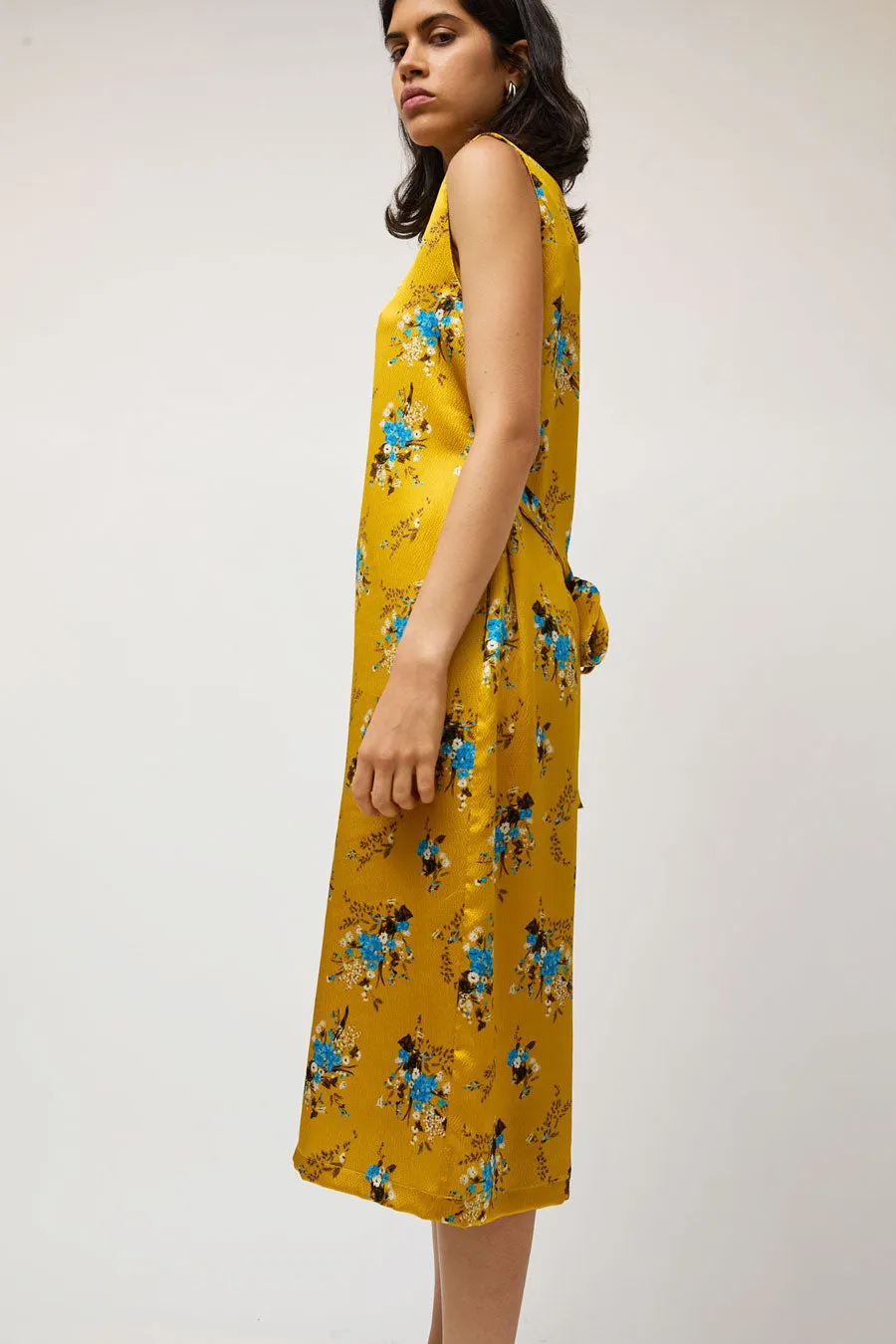 No.6 Mona Dress in Yellow and Blue Floral sold by No. 6 product image thumbnail 3