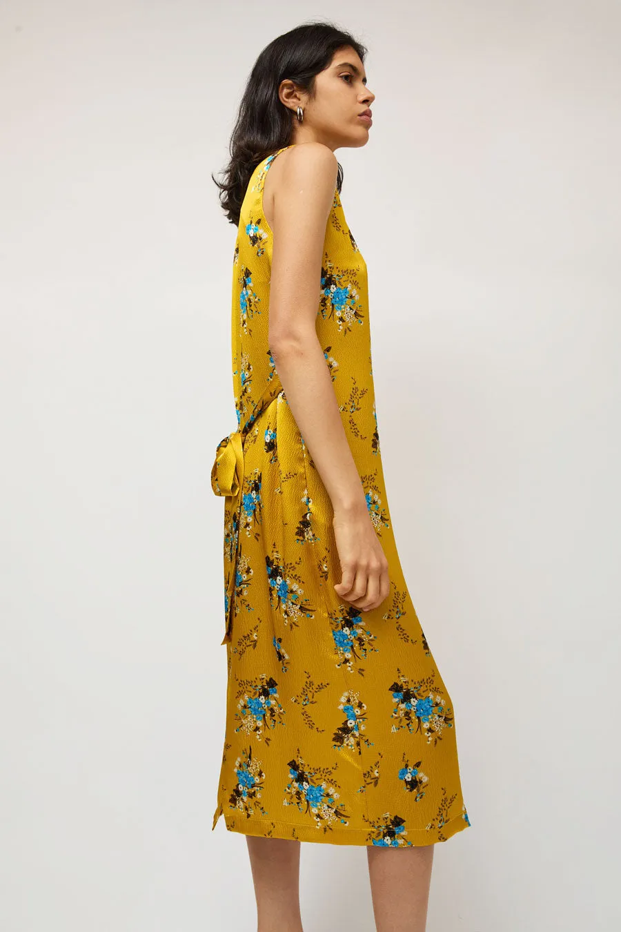 No.6 Mona Dress in Yellow and Blue Floral sold by No. 6 product image thumbnail 5