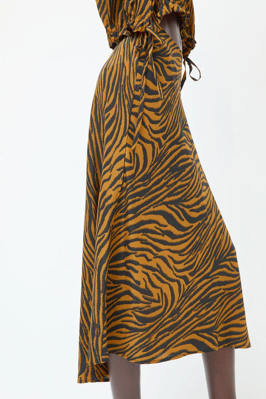 No.6 Mitta Skirt in Brown and Black Zebra sold by No. 6 product image thumbnail 4
