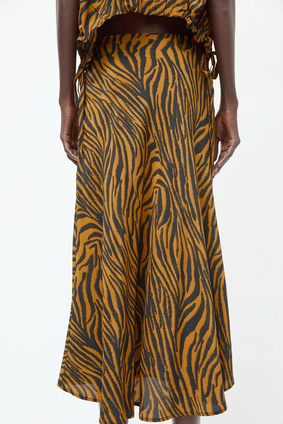 No.6 Mitta Skirt in Brown and Black Zebra sold by No. 6 product image thumbnail 5