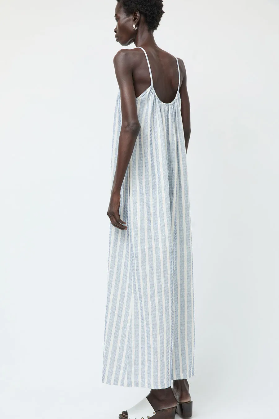No.6 Eve Jumpsuit in Blue Stripe sold by No. 6 product image thumbnail 4
