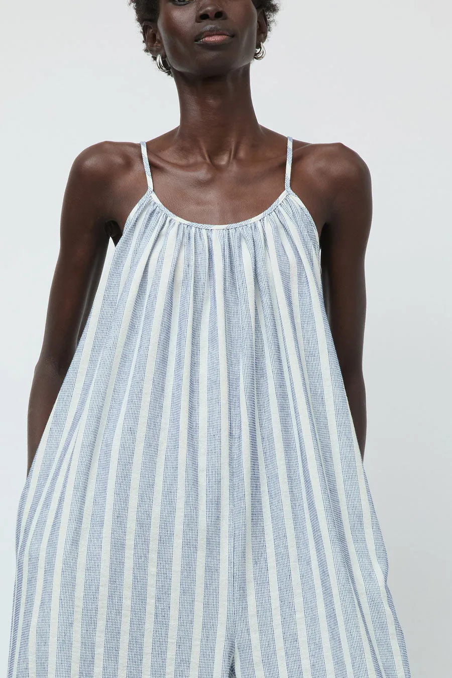 No.6 Eve Jumpsuit in Blue Stripe sold by No. 6 product image thumbnail 3