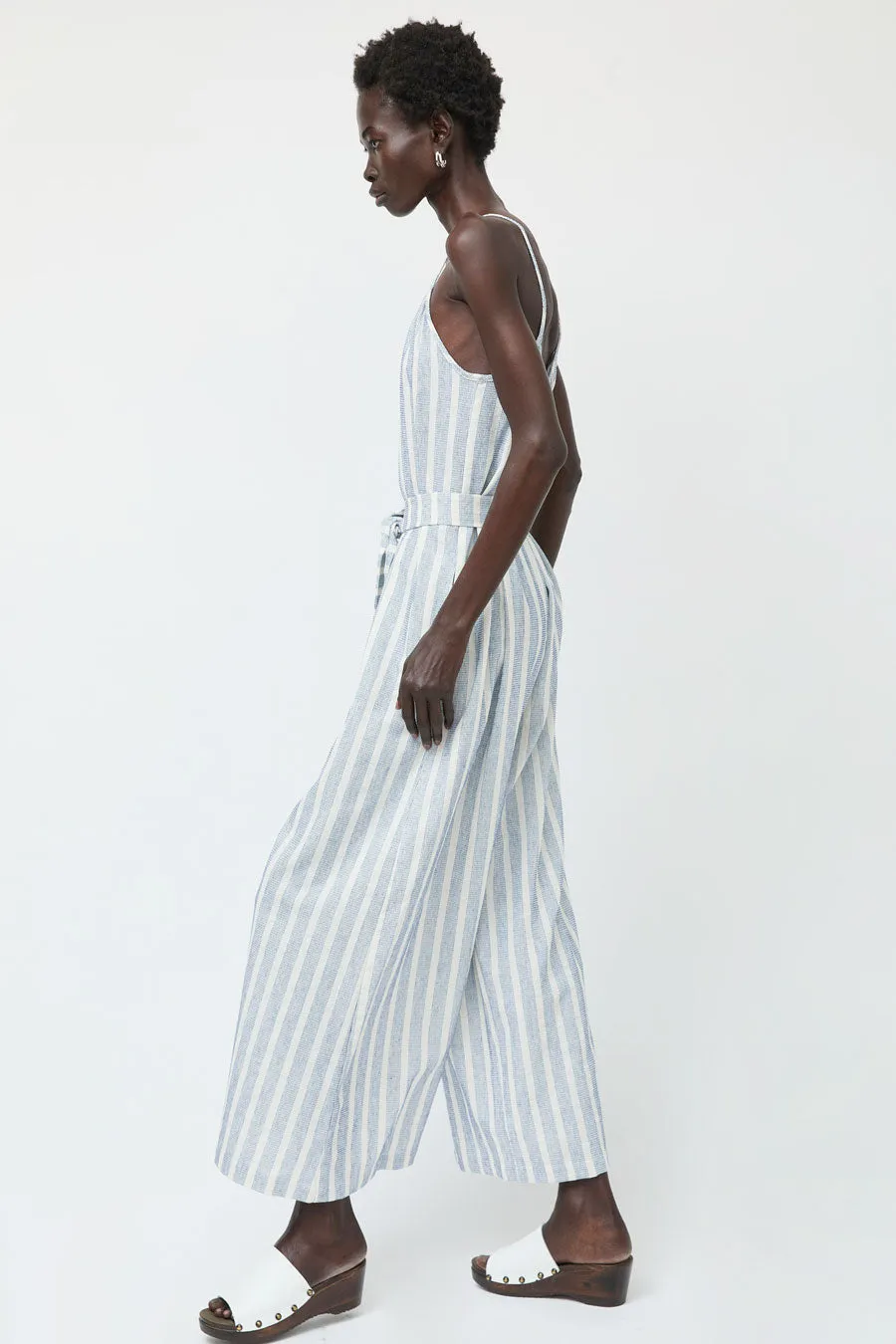 No.6 Eve Jumpsuit in Blue Stripe sold by No. 6 product image thumbnail 5