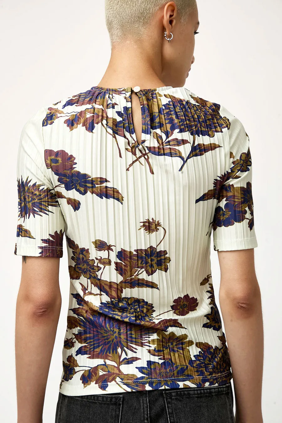 No.6 Carine Top in Cream Floral sold by No. 6 product image thumbnail 5