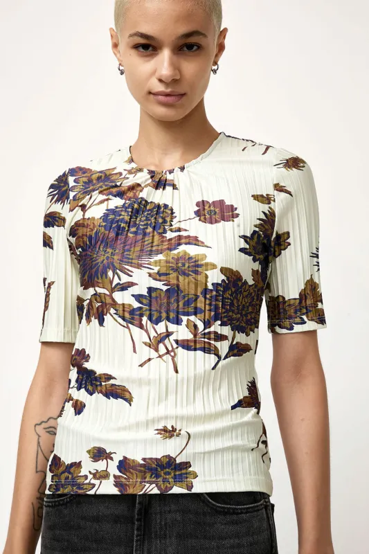 No.6 Carine Top in Cream Floral made by No. 6