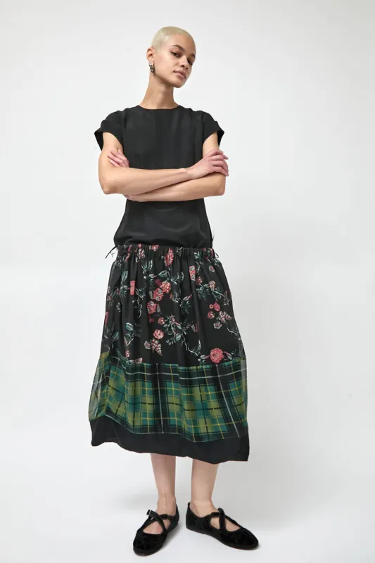 Rave Review Lily Dress in Black Floral made by No. 6