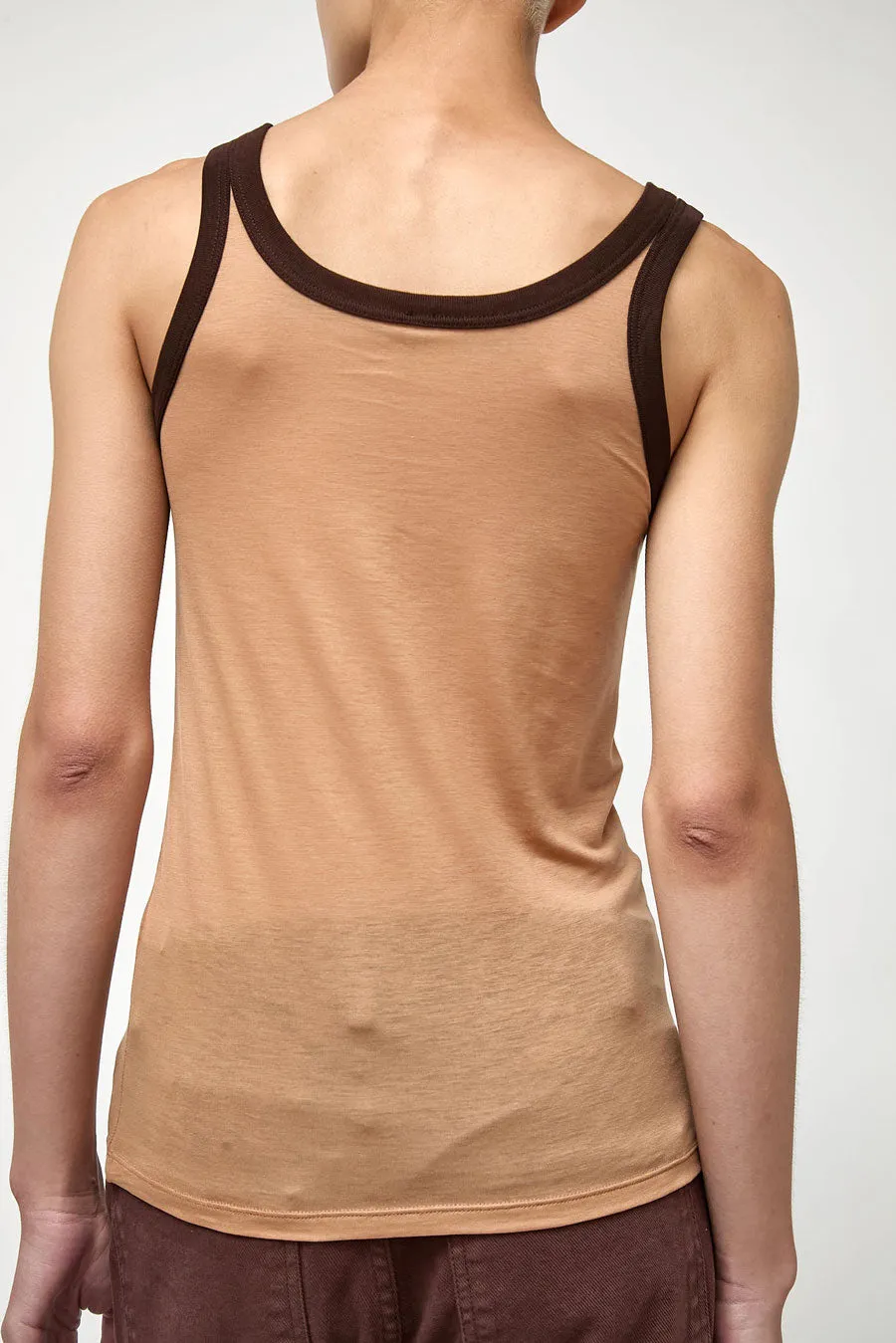 Baserange Racer Tank in Aural Tactile sold by No. 6 product image thumbnail 4