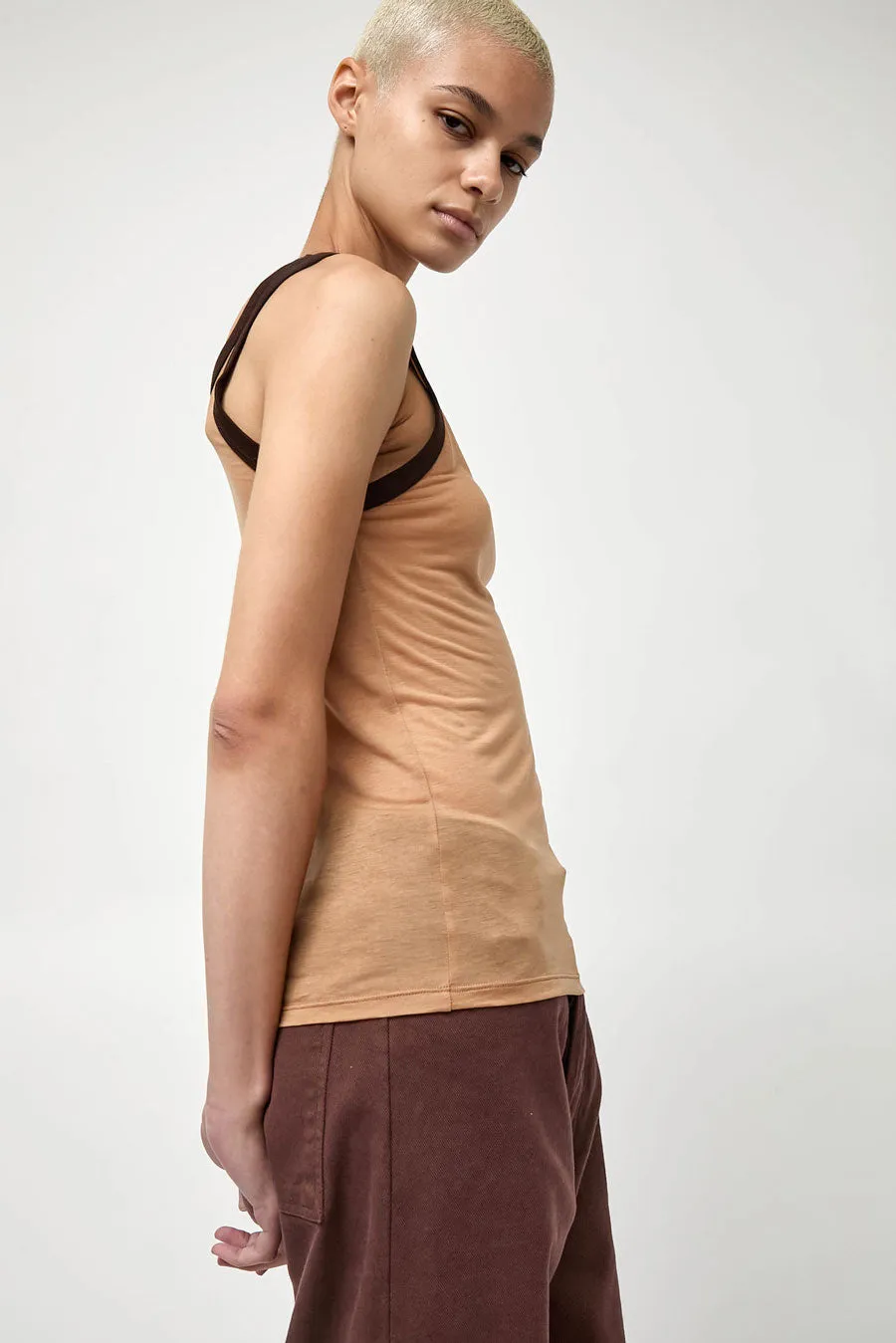 Baserange Racer Tank in Aural Tactile sold by No. 6 product image thumbnail 2
