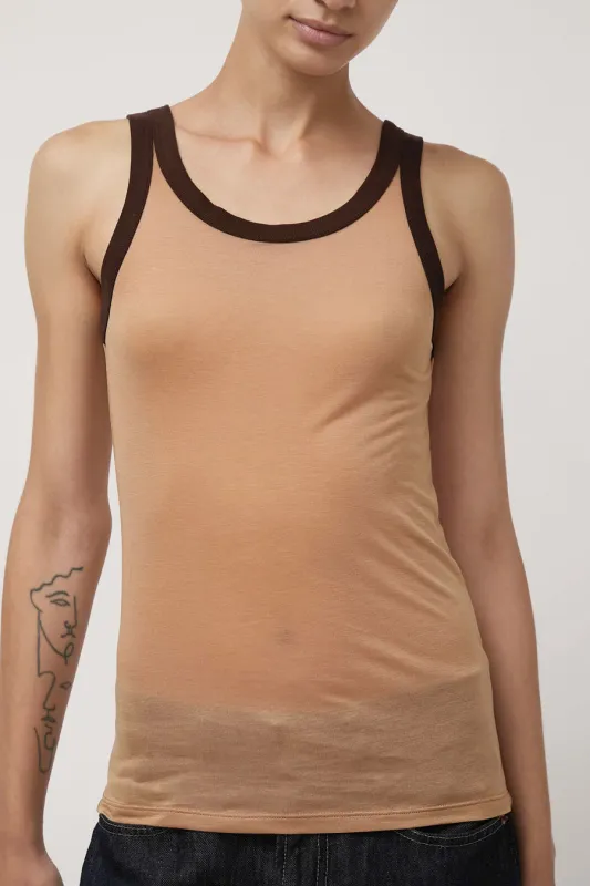 Baserange Racer Tank in Aural Tactile made by Baserange