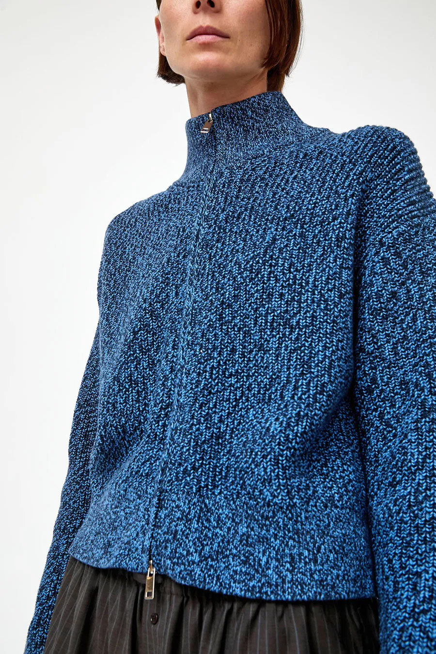 No.6 Keir Knit in Blue Melange sold by No. 6 product image thumbnail 3