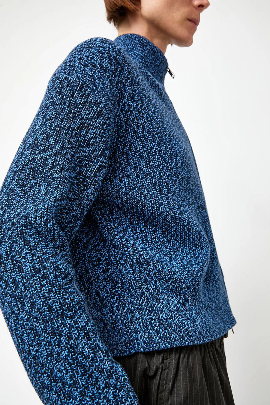 No.6 Keir Knit in Blue Melange sold by No. 6 product image thumbnail 2
