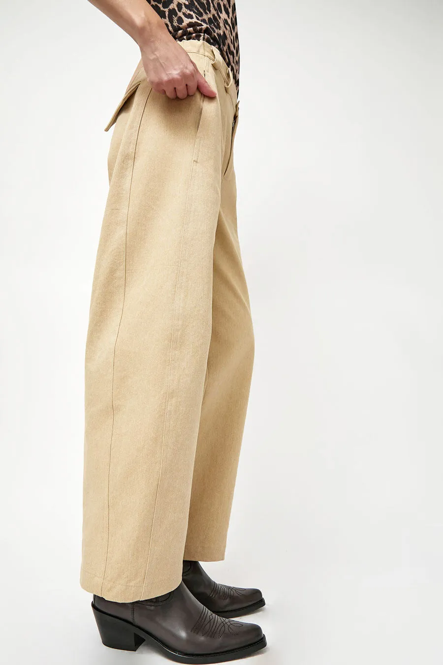 No.6 Justin Pant in Tobacco sold by No. 6 product image thumbnail 4