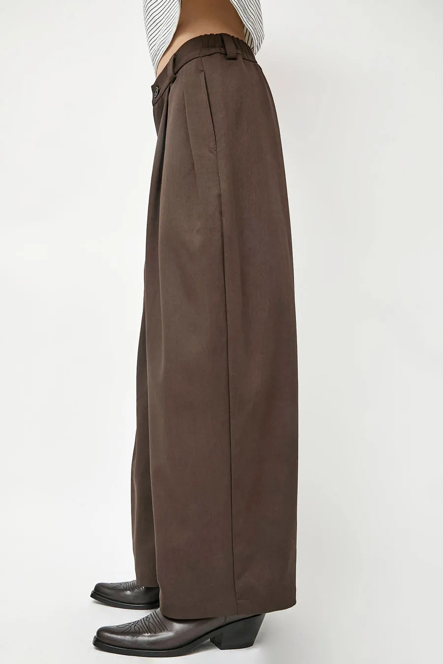 No.6 Holland Pant in Chocolate sold by No. 6 product image thumbnail 2
