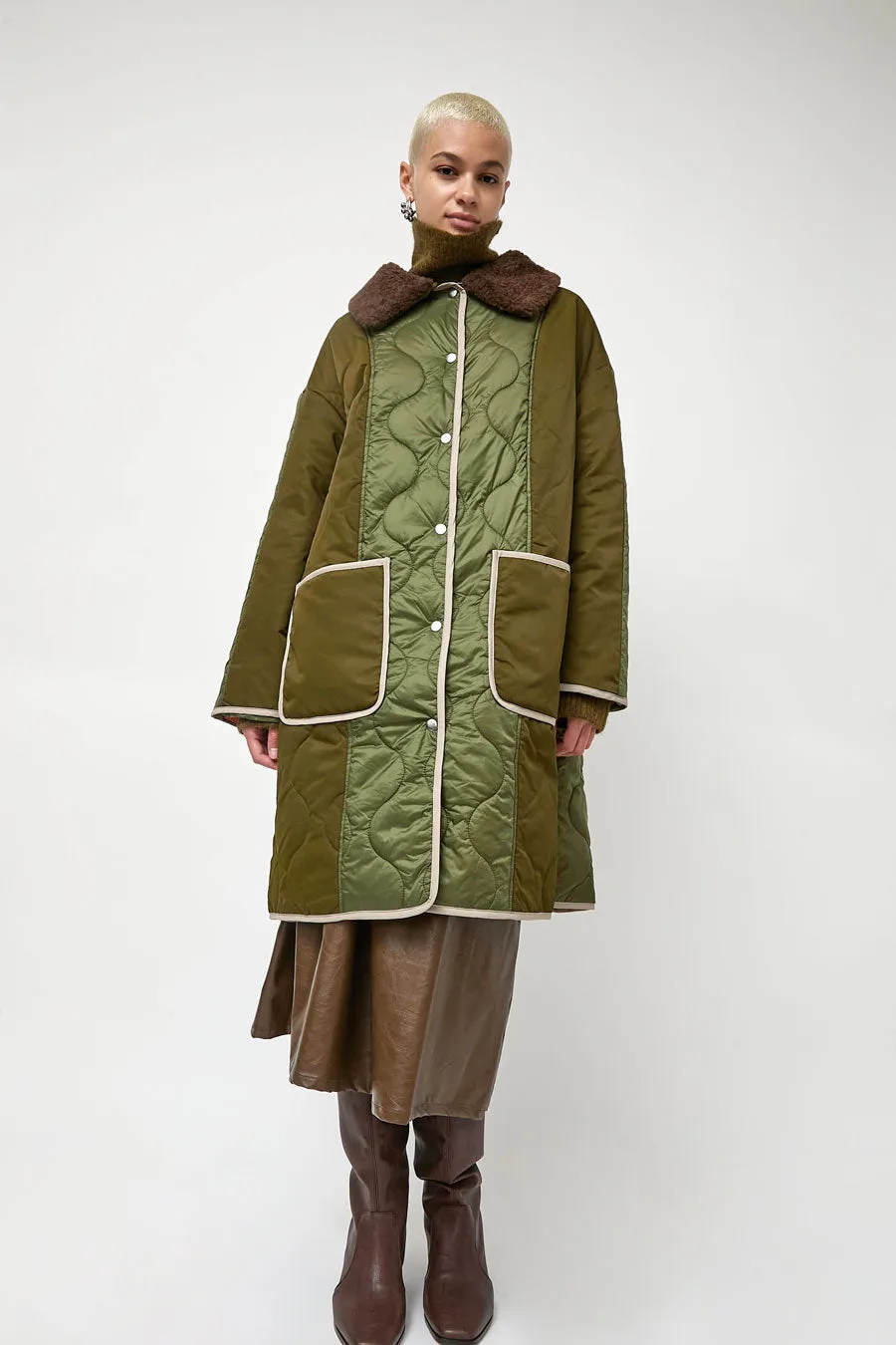 No.6 Summit Jacket in Olive sold by No. 6