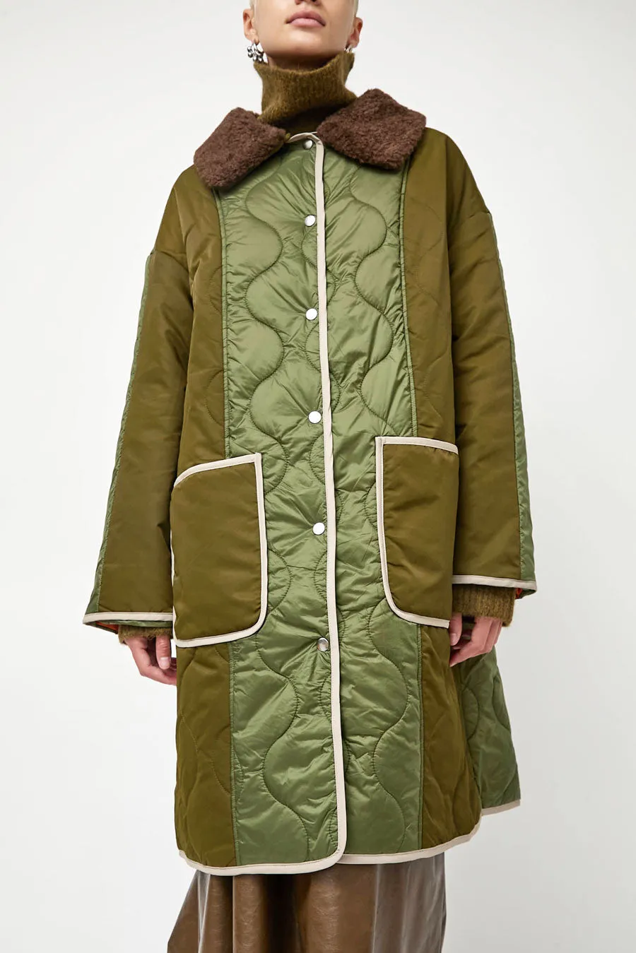 No.6 Summit Jacket in Olive sold by No. 6 product image thumbnail 4