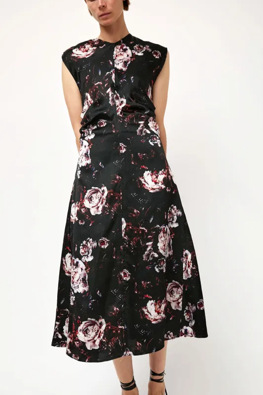 No.6 Rochelle Dress in Black Rose made by No. 6