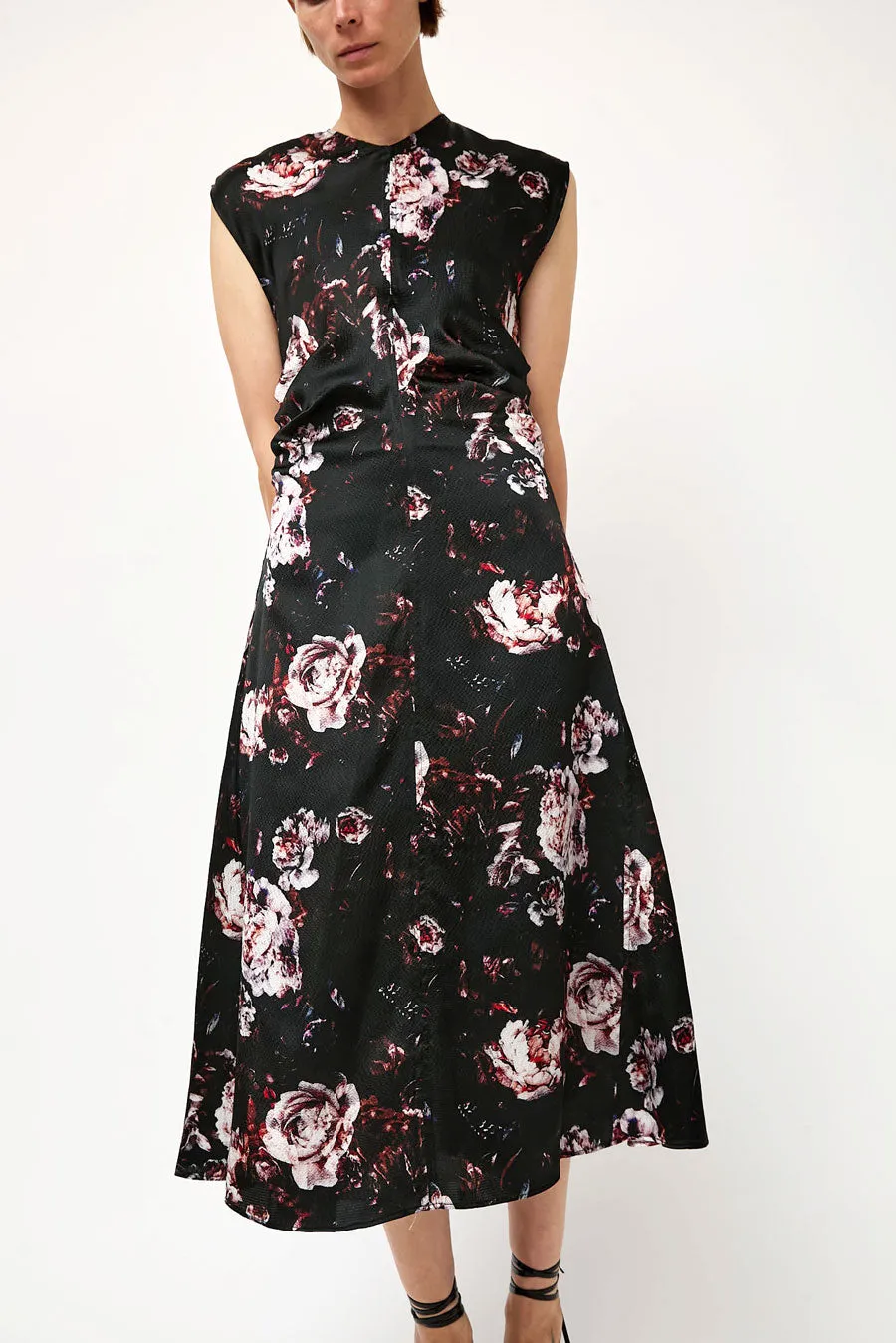 No.6 Rochelle Dress in Black Rose sold by No. 6