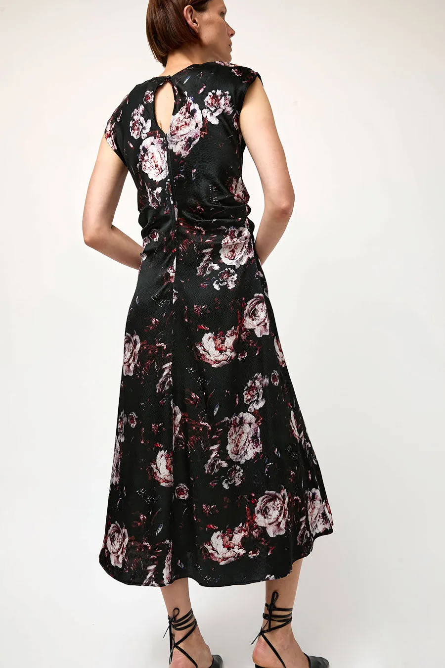 No.6 Rochelle Dress in Black Rose sold by No. 6 product image thumbnail 3