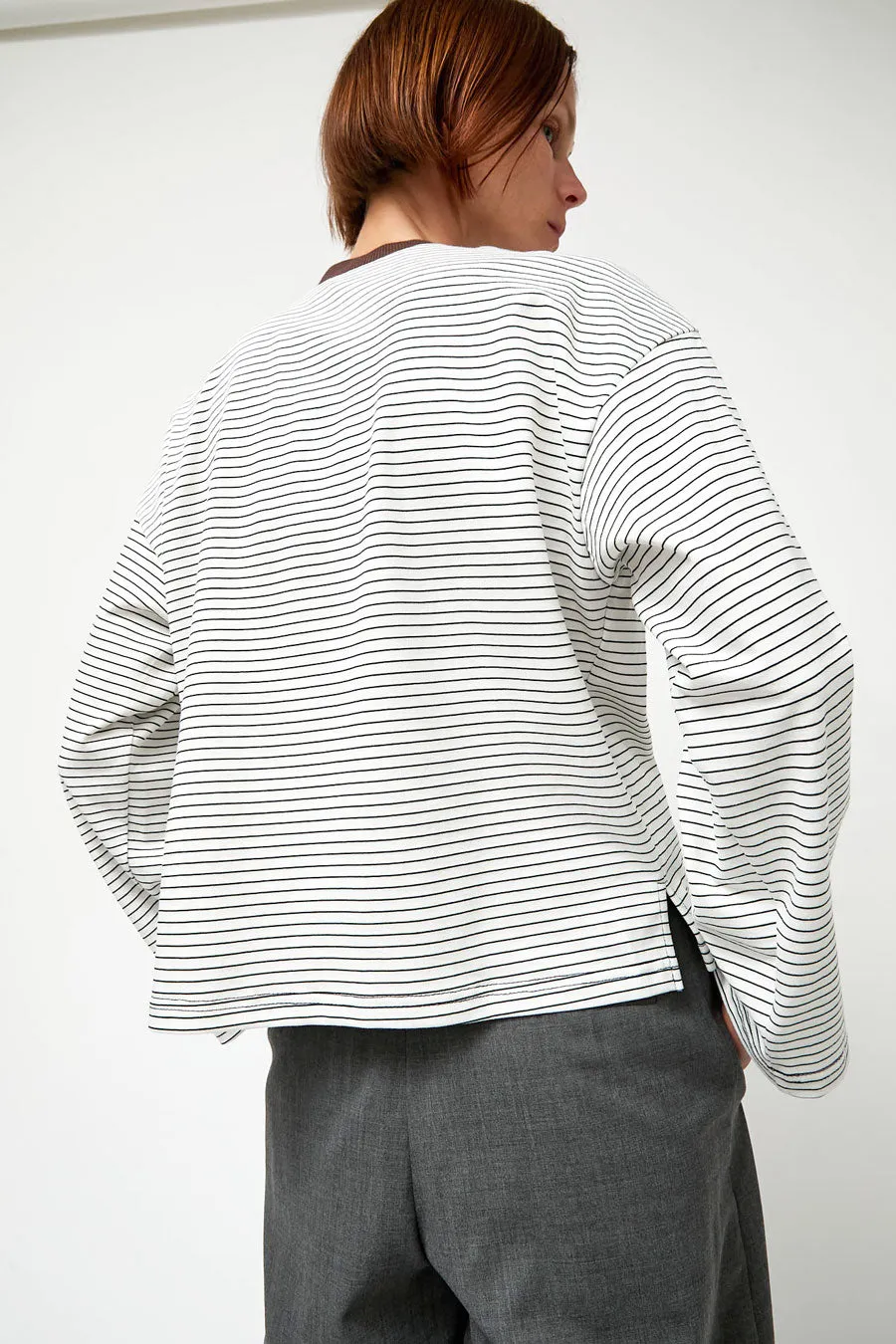 No.6 Nora Top in White Stripe sold by No. 6 product image thumbnail 4